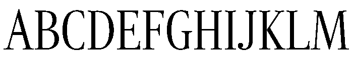 RomainduRoiVAR ExtraCondensedLightContrast Instance Font UPPERCASE