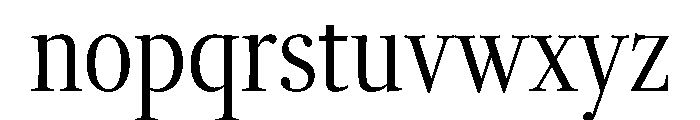 RomainduRoiVAR ExtraCondensedLightContrast Instance Font LOWERCASE