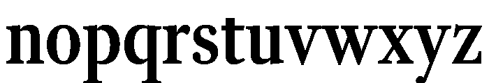 RomainduRoiVAR ExtraCondensedSemiBold Instance Font LOWERCASE