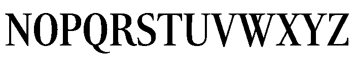 RomainduRoiVAR ExtraCondensedSemiBoldContrast Instance Font UPPERCASE