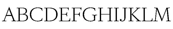 RomainduRoiVAR ExtraLight Instance D32ef754 Font UPPERCASE