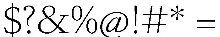 RomainduRoiVAR ExtraLight Instance Font OTHER CHARS