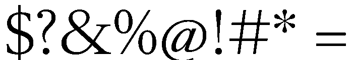 RomainduRoiVAR Light Instance Font OTHER CHARS