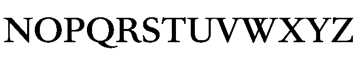 RomainduRoiVAR SemiBold Instance Font UPPERCASE