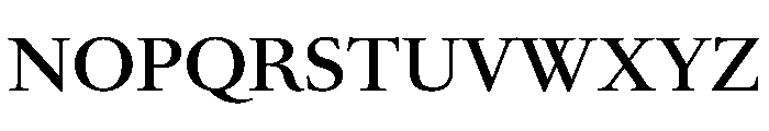 RomainduRoiVAR SemiBoldContrast Instance Font UPPERCASE
