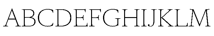 RomainduRoiVAR Thin Instance D565cee7 Font UPPERCASE