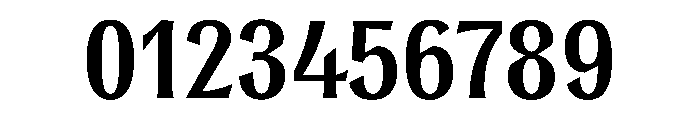 Romano Medio Font OTHER CHARS