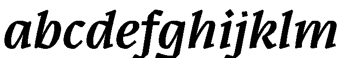 Romano MedioCorsivo FONT