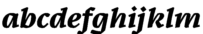 Romano NeroCorsivo FONT