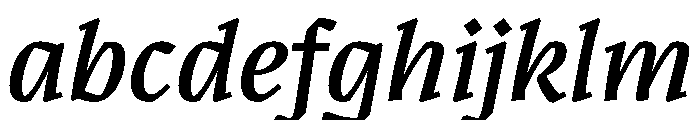 Romano NettoCorsivo FONT