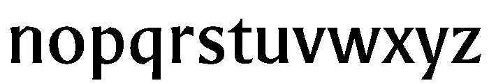 Romano Netto Font LOWERCASE