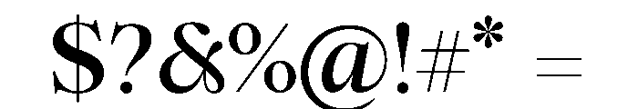 Romie Bold Font OTHER CHARS