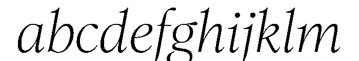 Romie Italic B6209523 FONT