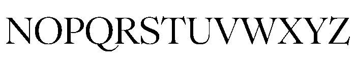 Romie Medium Font UPPERCASE
