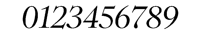 Romie MediumItalic Font OTHER CHARS