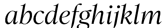 Romie MediumItalic FONT
