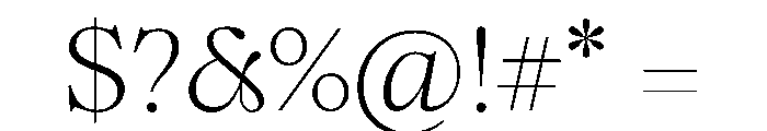 Romie Regular Font OTHER CHARS