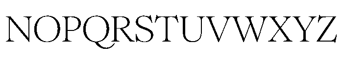 Romie Regular Font UPPERCASE