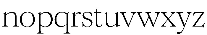 Romie Regular Font LOWERCASE