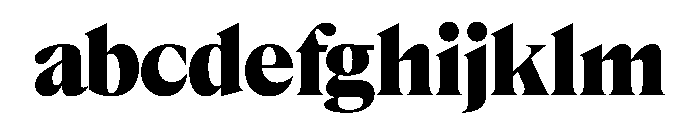 Rondeau Black FONT