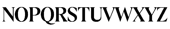 Rondeau Bold Font UPPERCASE