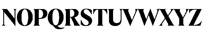 Rondeau Extrabold Font UPPERCASE