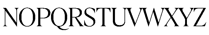 Rondeau Light Font UPPERCASE