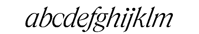 Rondeau LightItalic FONT