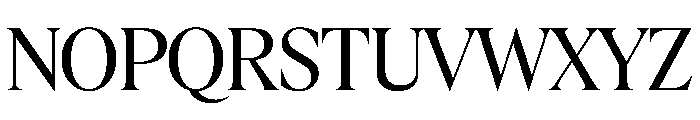 Rondeau Regular Font UPPERCASE