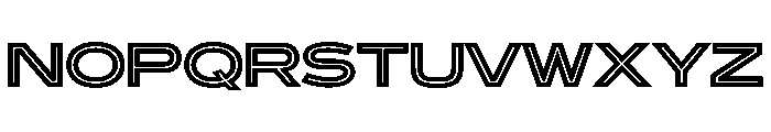 RonsardCrystal Regular Font UPPERCASE