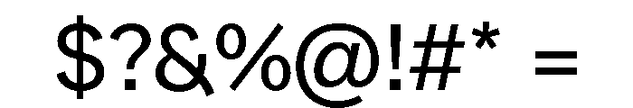 Ronzino Regular Font OTHER CHARS