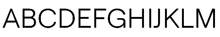 Roobert TRIAL Light Instance Font UPPERCASE