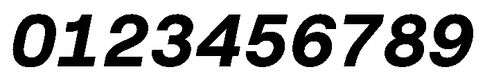 Roobert TRIAL MonoBoldItalic Instance Font OTHER CHARS