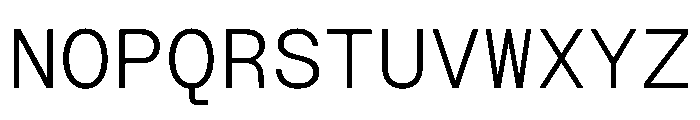 Roobert TRIAL MonoLight Instance Font UPPERCASE