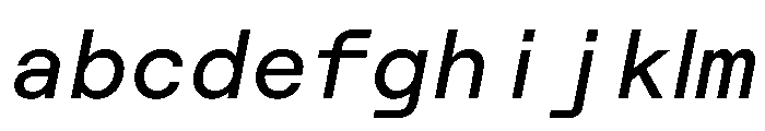 Roobert TRIAL MonoMediumItalic Instance FONT