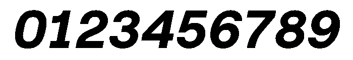 Roobert TRIAL SemiMonoBoldItalic Instance Font OTHER CHARS