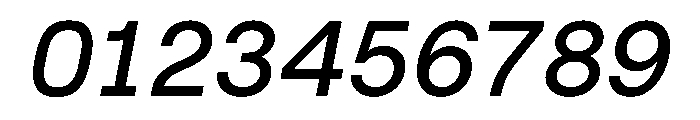 Roobert TRIAL SemiMonoMediumItalic Instance Font OTHER CHARS