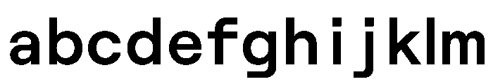 Roobert TRIAL SemiMonoSemiBold Instance FONT
