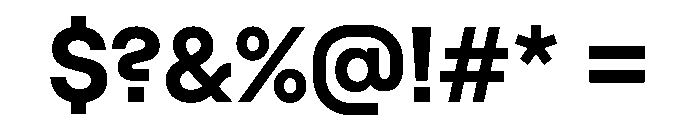 RoobertArabic TRIAL Bold Instance Font OTHER CHARS