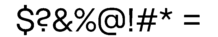 RoobertArabic TRIAL Regular Instance Font OTHER CHARS
