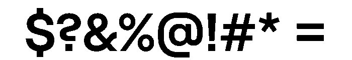 RoobertArabic TRIAL SemiBold Instance Font OTHER CHARS