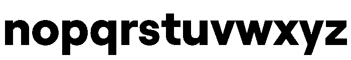 RoobertHebrew TRIAL Heavy Instance Font LOWERCASE