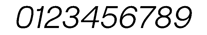 RoobertHebrew TRIAL LightItalic Instance Font OTHER CHARS