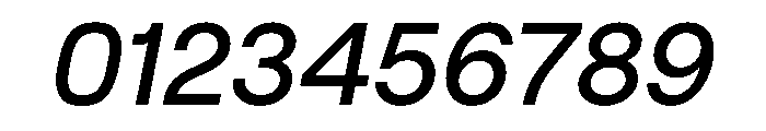 RoobertHebrew TRIAL MediumItalic Instance Font OTHER CHARS