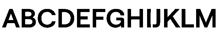 RoobertHebrew TRIAL SemiBold Instance Font UPPERCASE