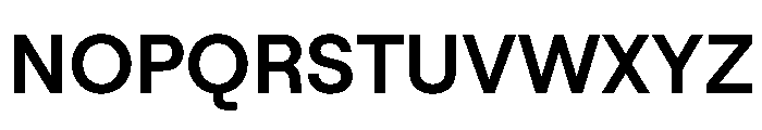 RoobertHebrew TRIAL SemiBold Instance Font UPPERCASE