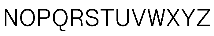 RoobertHebrew TRIAL SemiMonoLight Instance Font UPPERCASE