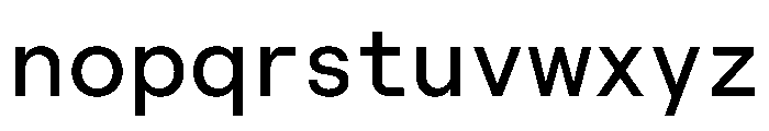 RoobertHebrew TRIAL SemiMonoMedium Instance Font LOWERCASE
