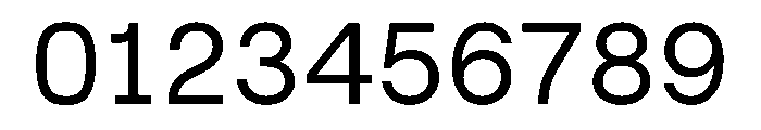 RoobertHebrew TRIAL SemiMonoRegular Instance Font OTHER CHARS