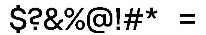 RoobertJapanese TRIAL Medium Instance Font OTHER CHARS
